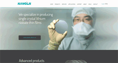 Desktop Screenshot of nanoln.com